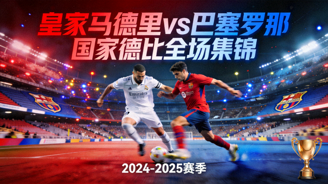 皇家马德里对阵巴塞罗那西班牙国家德比全场集锦视频封面